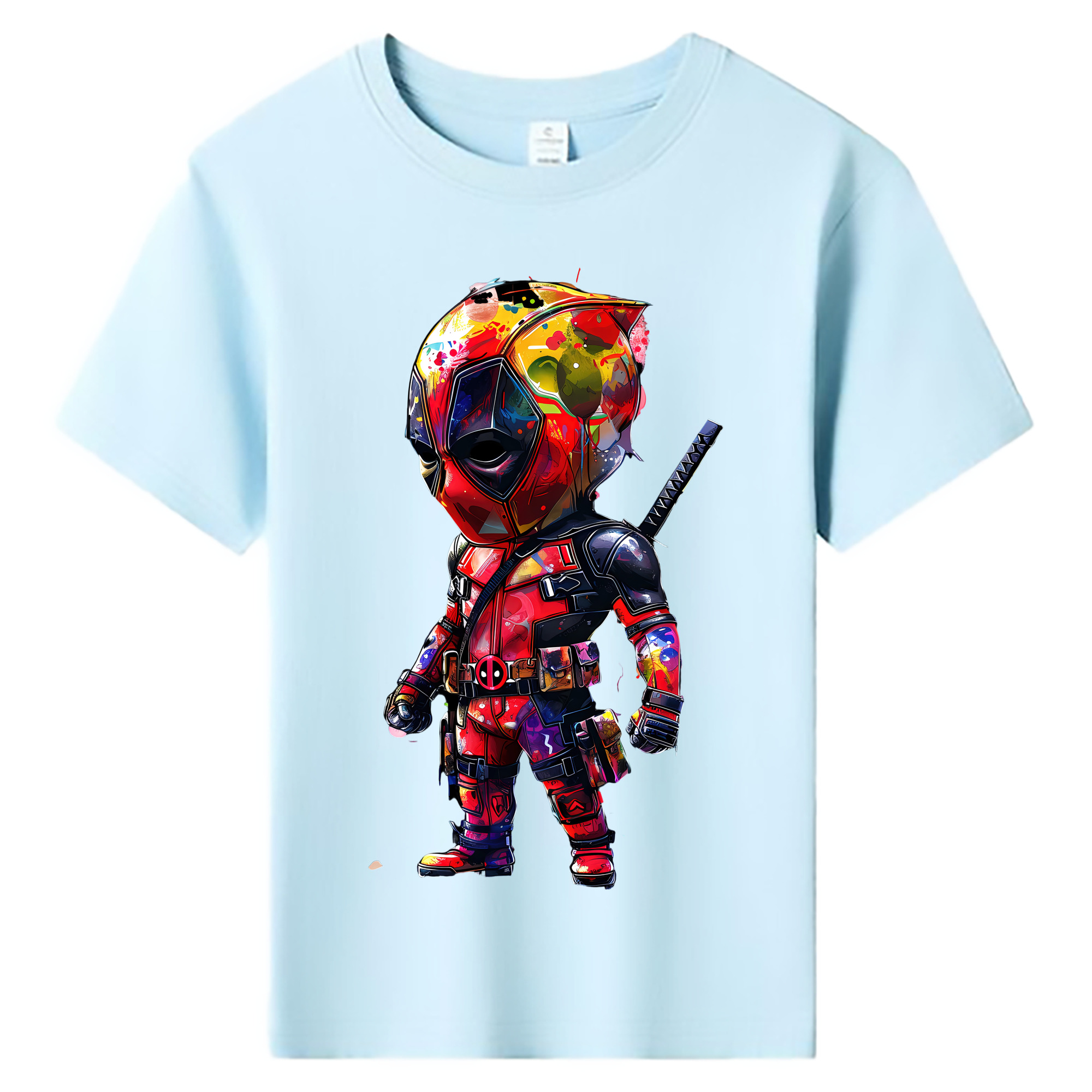 Deadpool デッドプール 綿100％キッズTシャツ（フロントプリント）